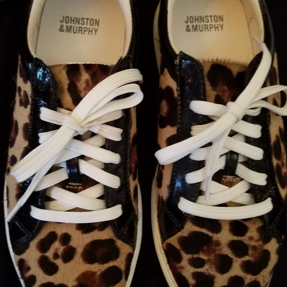 Cheetah Print Sneakers